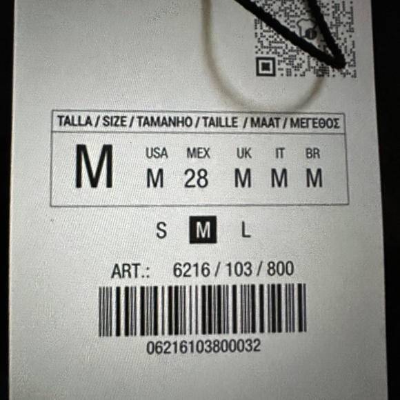 ZARA Sheer turtleneck knit Top. NWT - Picture 4 of 6